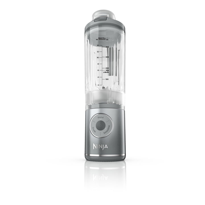 Ninja Blast Max Tragbarer Mixer, 570 ml, wiederaufladbarer Akku, Mixbecher & auslaufsicherer Deckel,