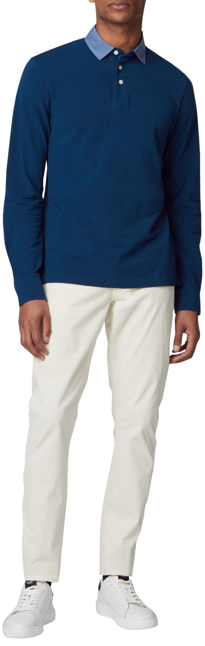 Hackett London Herren Hose 33W / 32L Beige (Knochen), 33W / 32L Beige (Knochen)