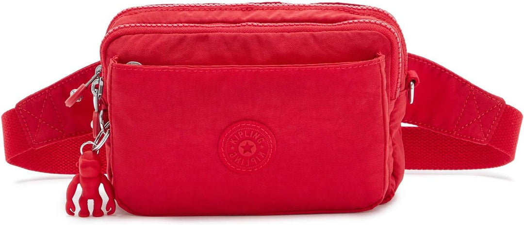Kipling Damen Abanu Multi Crossbody, Red Rot, 19x13x8 cm (B x H T) EU Red Rouge, Red Rouge