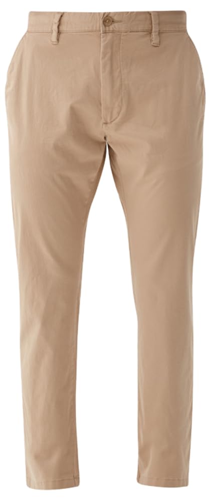 s.Oliver Herren Chino Hose, Slim Fit, 29W / 30L Beige