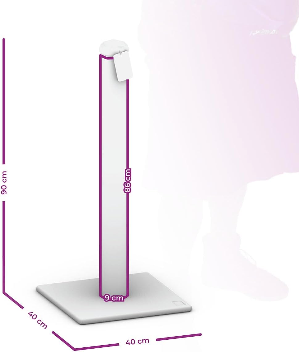 Petrebels Kratzbaum Maine 90 cm Hoch, mit Extra Stabiler Bodenplatte und Natur-Sisal Stamm, 40 x 40