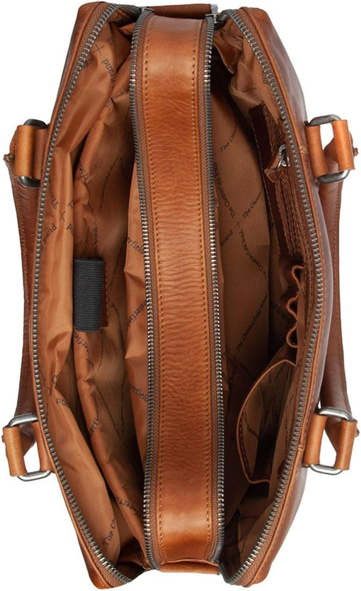 The Chesterfield Brand Santiago - Aktentasche 14" 32 cm Cognac, Cognac