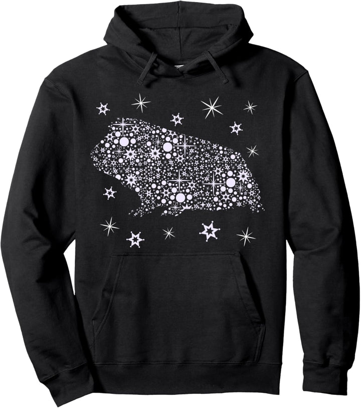 Sternenbild Meerschein Stern Outfit Geschenk Meerschweinchen Pullover Hoodie