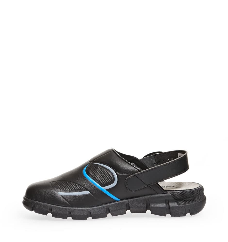 ABEBA 7331 DYNAMIC Verstopfen, OB, A, E, FO, SRC, Schwarz/Blau, Grösse 35 35 EU, 35 EU