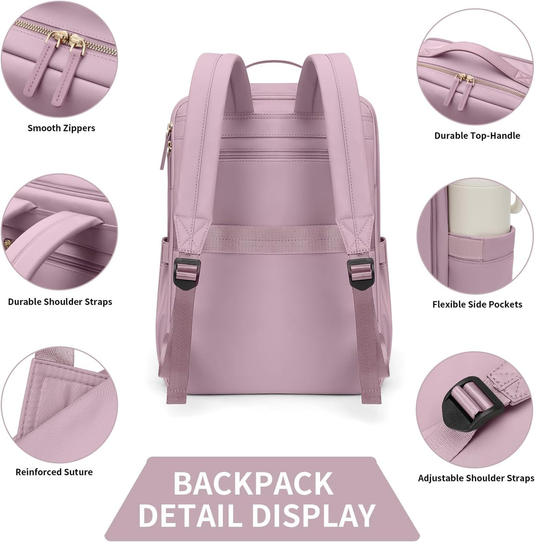Stilvoller Laptop Rucksack für Damen von Fluggesellschaften zugelassen, Perfekt für die Arbeit das C
