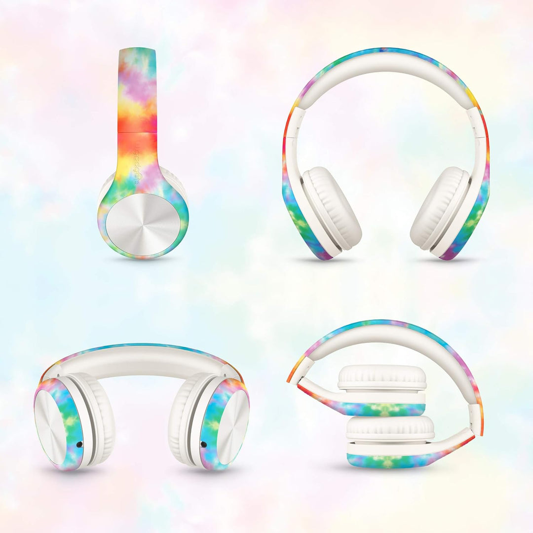 LilGadgets Connect+ Pro Schulkopfhörer für Mädchen sind EIN faltbares Over-Ear-Headset mit einem Inl