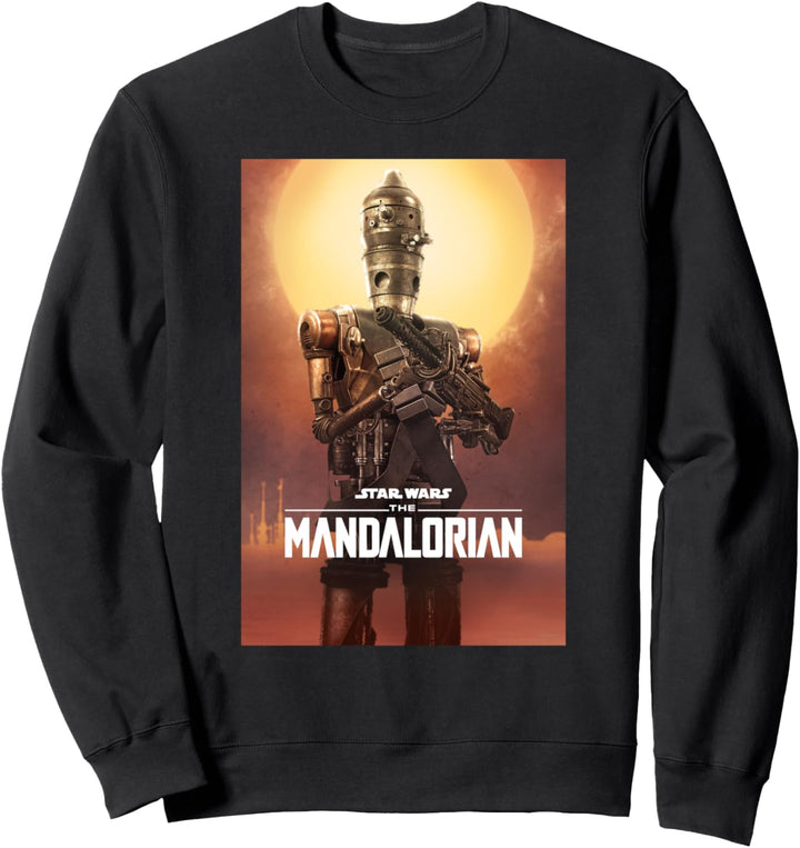 Star Wars The Mandalorian IG-11 Poster Sweatshirt
