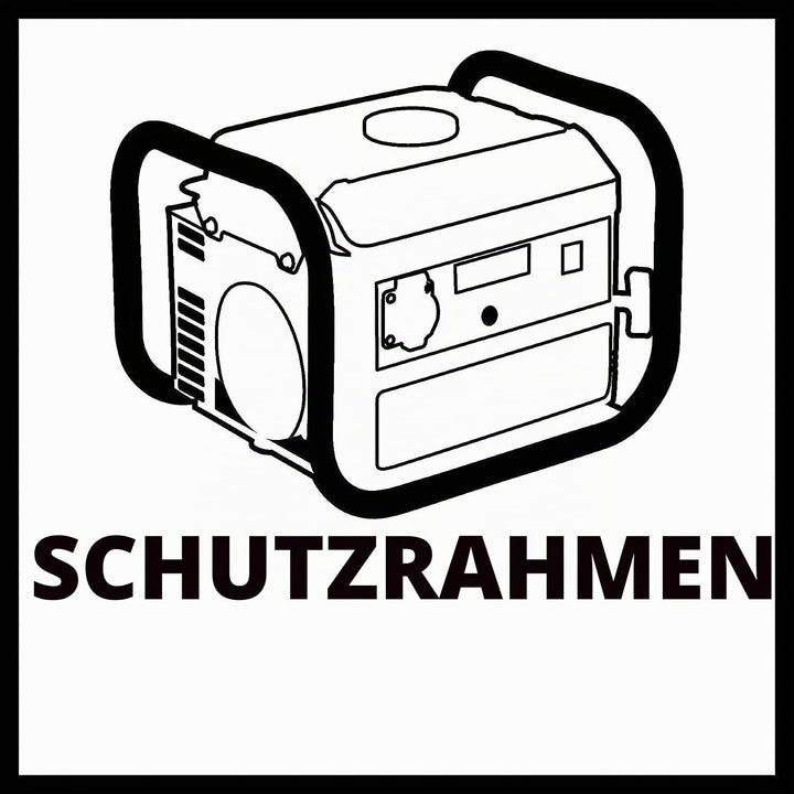 Einhell Stromerzeuger (Benzin) TC-PG 10/E5 (680 Watt, sauberer 2-Takt-Antriebsmotor, 230 V-Steckdose