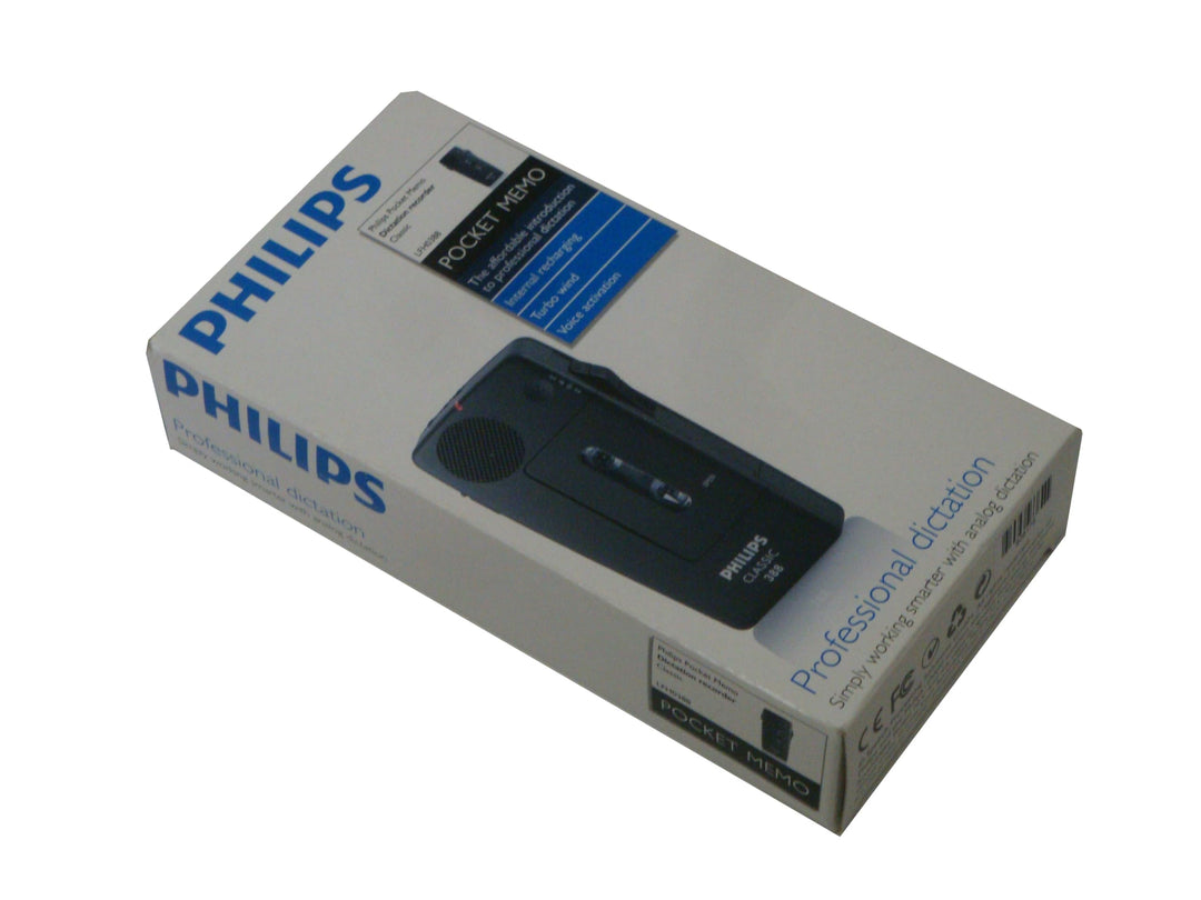 Classic Pocket Memo® 388, analoges Handdiktiergerät, 64mm breit, Tiefe 25mm