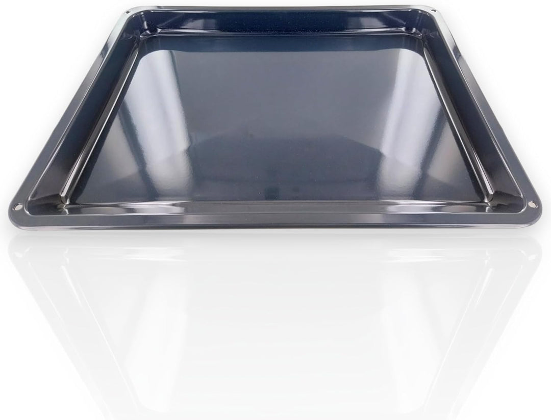 DEKAROX emailliertes Backblech 466x385x38mm hoch für AEG Electrolux Juno Zanussi 14002469802/3 14002
