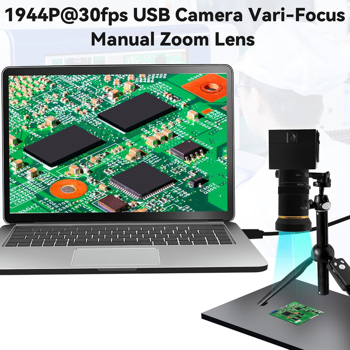 ELP 5 Megapixel USB Kamera 1944P 30fps Farb Industrie Tele Webcam mit CS-Mount 5-50 mm 10-Fach manue