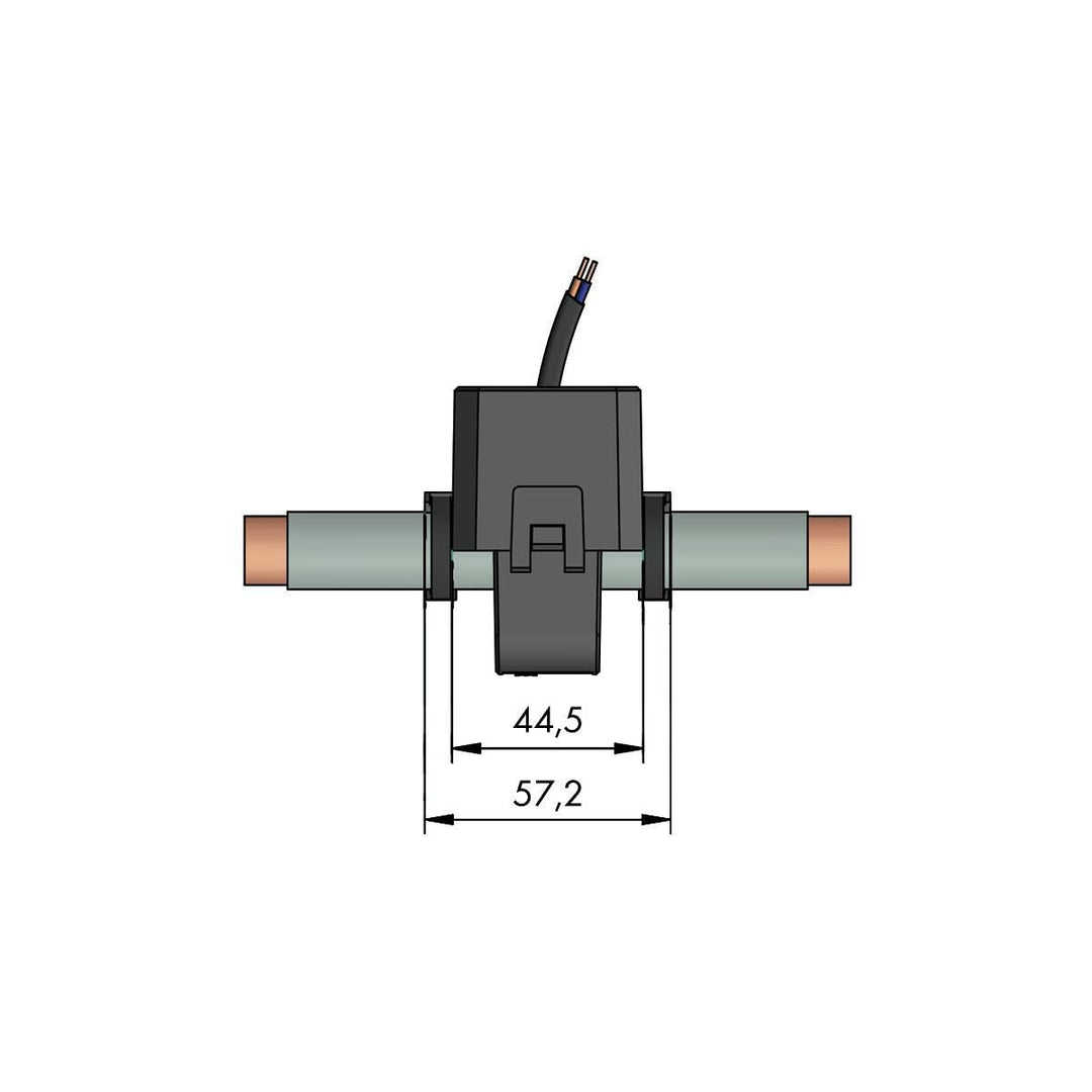 WAGO 855 – 4105/250 – 101 Trafo Strom Primär: 250 bis Ø Eingang Kabel: 28 mm