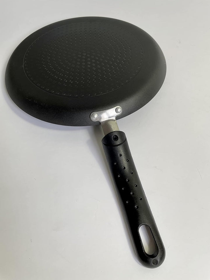 Prima Collection Black Crepes-Pfanne, Crêpes-Pfanne aus Aluminium, antihaftbeschichtet, geeignet für