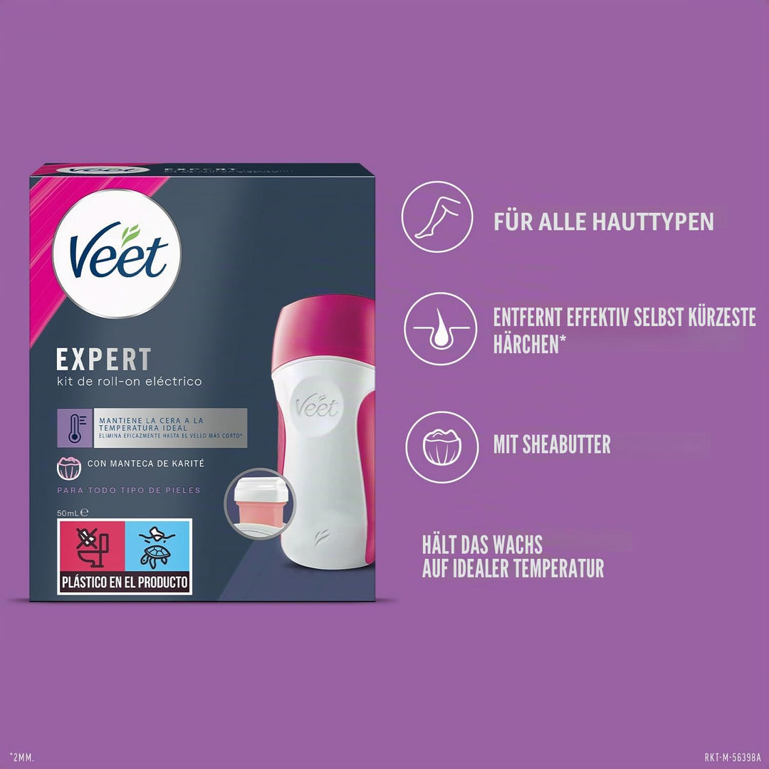 EASY WAX roll-on eléctrico kit