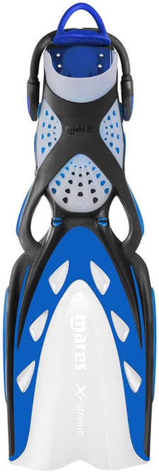 Mares X-Stream Tauchflossen mit Bungee-Riemen blau S, blau S