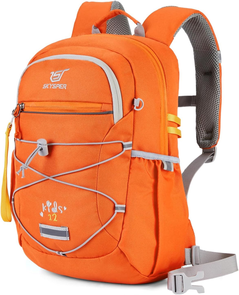 SKYSPER KIDS 12 Kinderrucksack Jungen & Mädchen für 3-8 Jährige, komfortabler Wanderrucksack Kinder