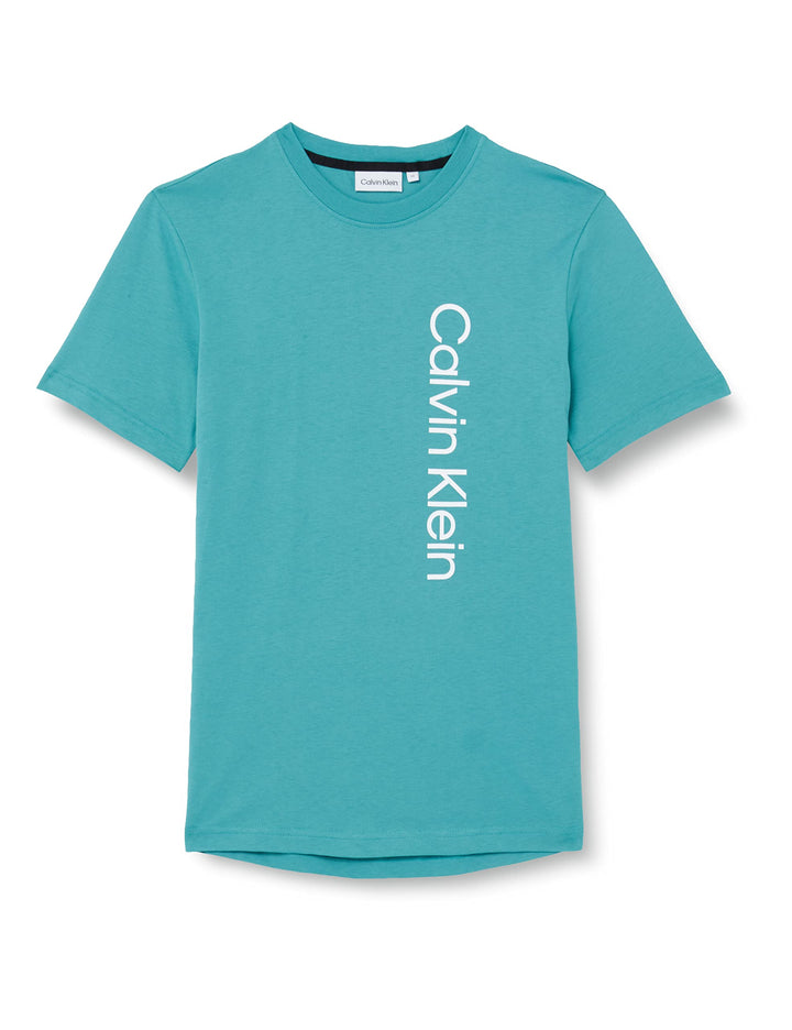 Calvin Klein Herren T-Shirts XS Saltwater Green, XS Saltwater Green
