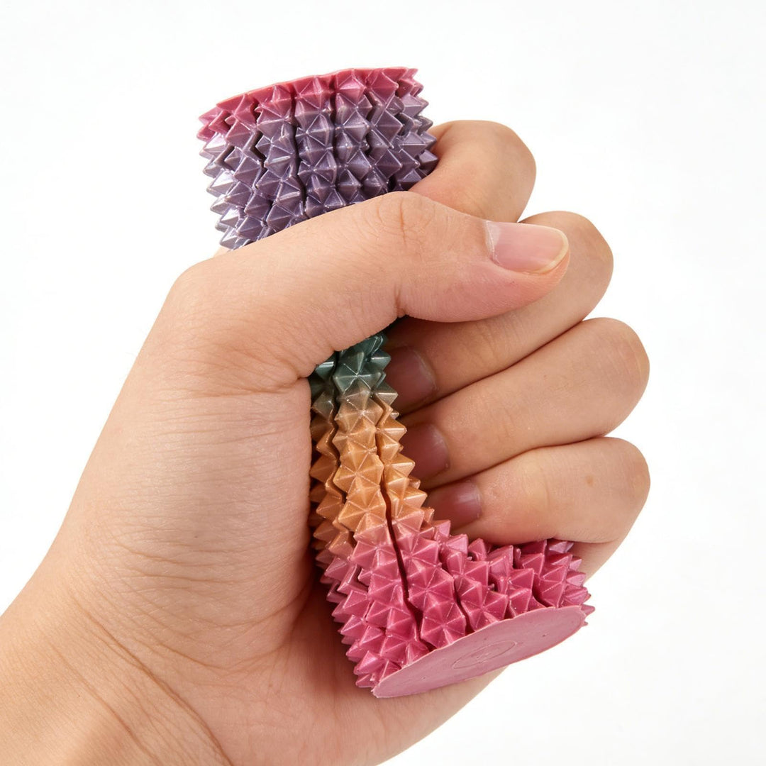Spiky Anti Stress Spielzeug – sensorisches Taschenspiel für die taktile Stimulation | Spiky Grippy S