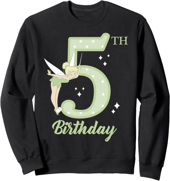 Disney Peter Pan 5th Birthday Tinkerbell Portrait Sweatshirt
