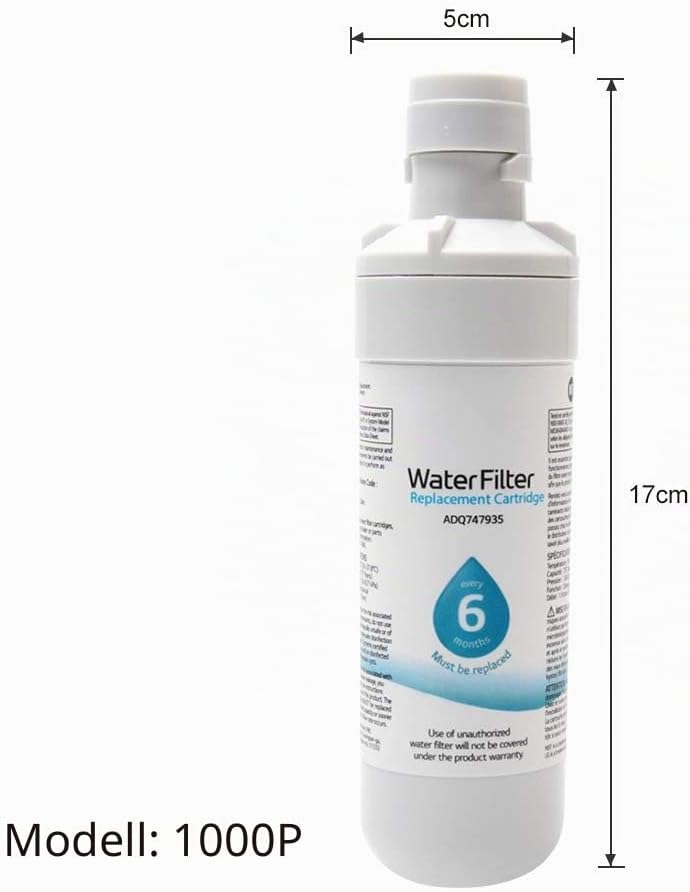 LT1000p Wasserfilter Ersatz für Kenmore9980, austauschbarer Kühlschrank Wasserfilter Home Remover We