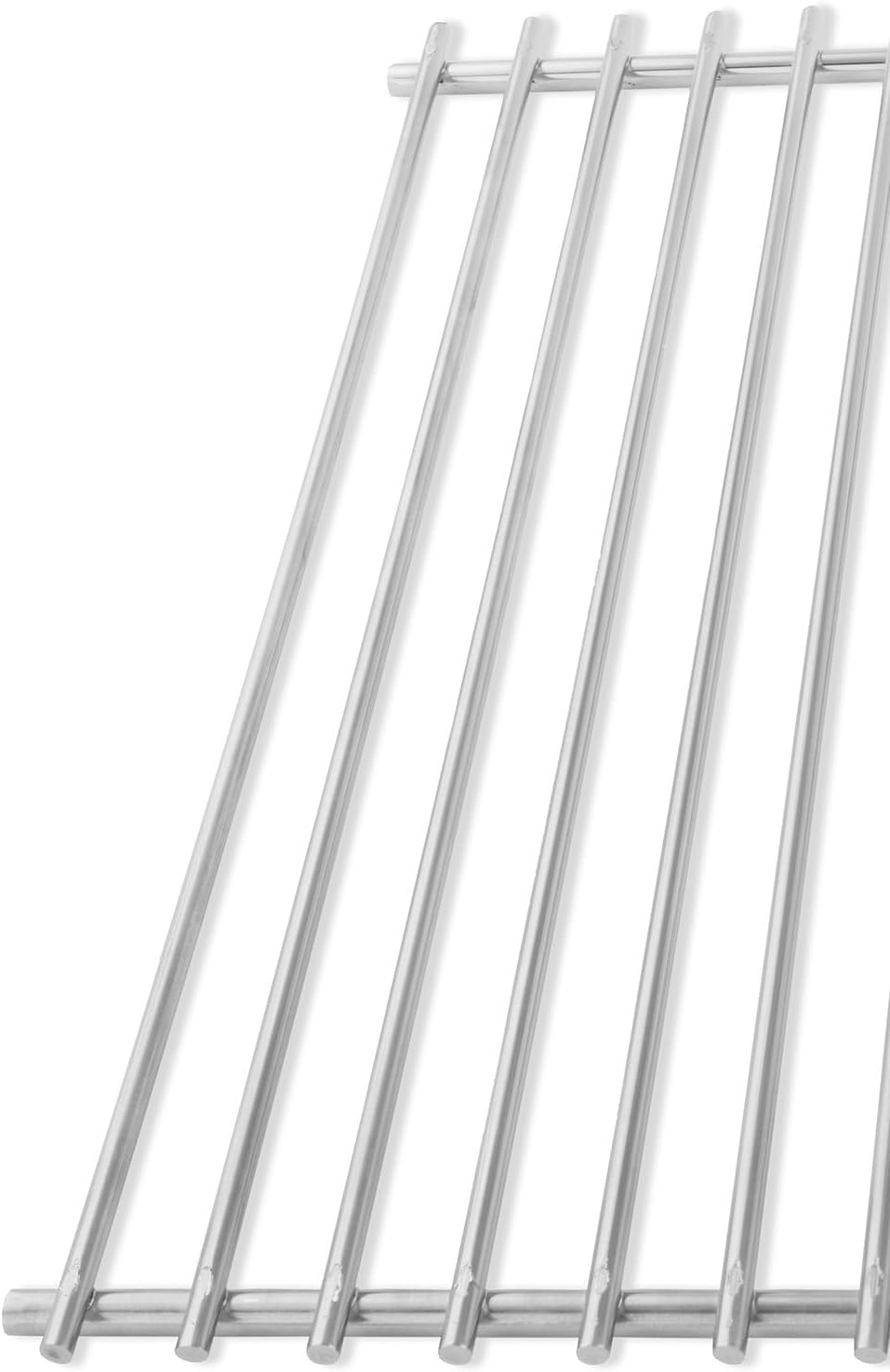 DEOS Edelstahl Grillrost 60 x 33 cm - Robustes BBQ Rost AISI 304 - Drahtdurchmesser 5/7 mm - Univers