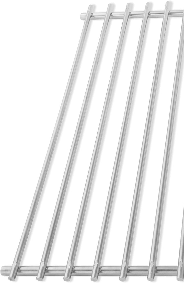 DEOS Edelstahl Grillrost 60 x 33 cm - Robustes BBQ Rost AISI 304 - Drahtdurchmesser 5/7 mm - Univers