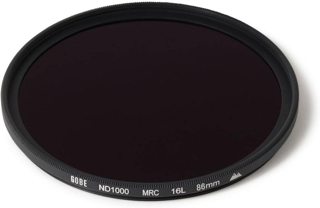 Gobe 86 mm Graufilter ND1000 (10 Stop) ND Filter (2Peak) (1mm Gewindesteigung)