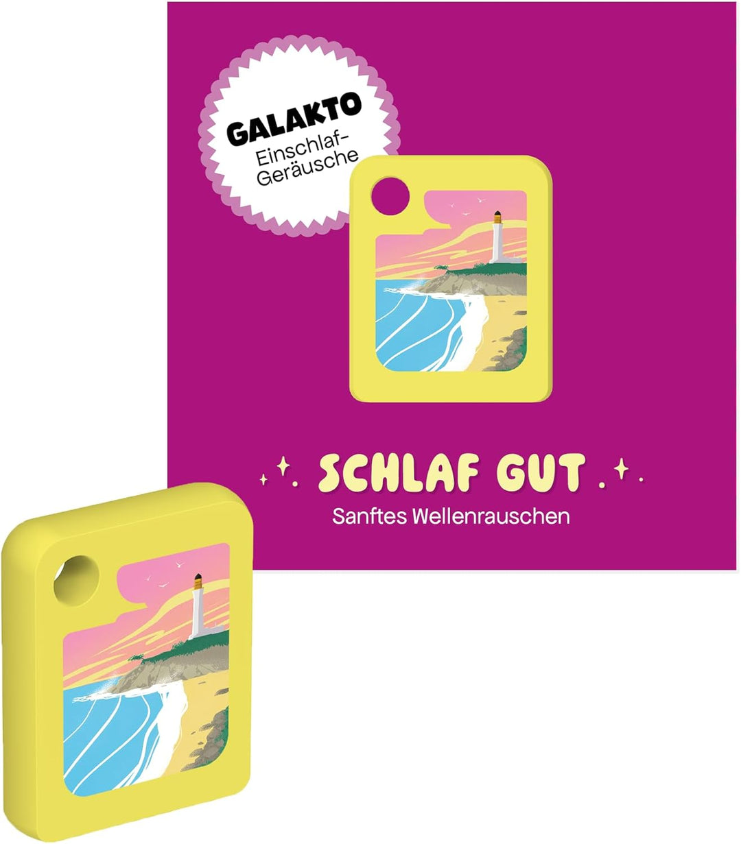Galakto - Kinder Musik- und Hörspielplayer für zuhause und unterwegs, inkl. 2 Audio-Token, Fox & She