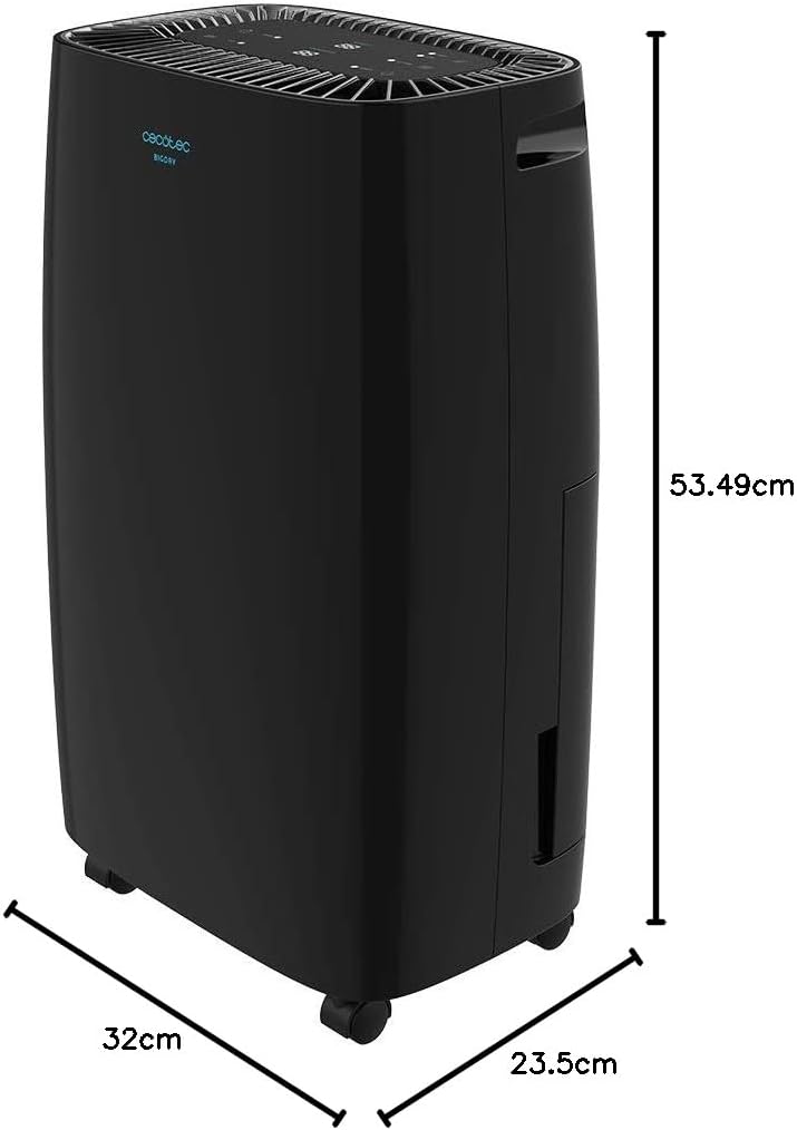 Cecotec Big Dry 4000 Expert Luftentfeuchter mit Timer 24 h, 10 L/Tag, herausnehmbarer Tank 2,5 Liter