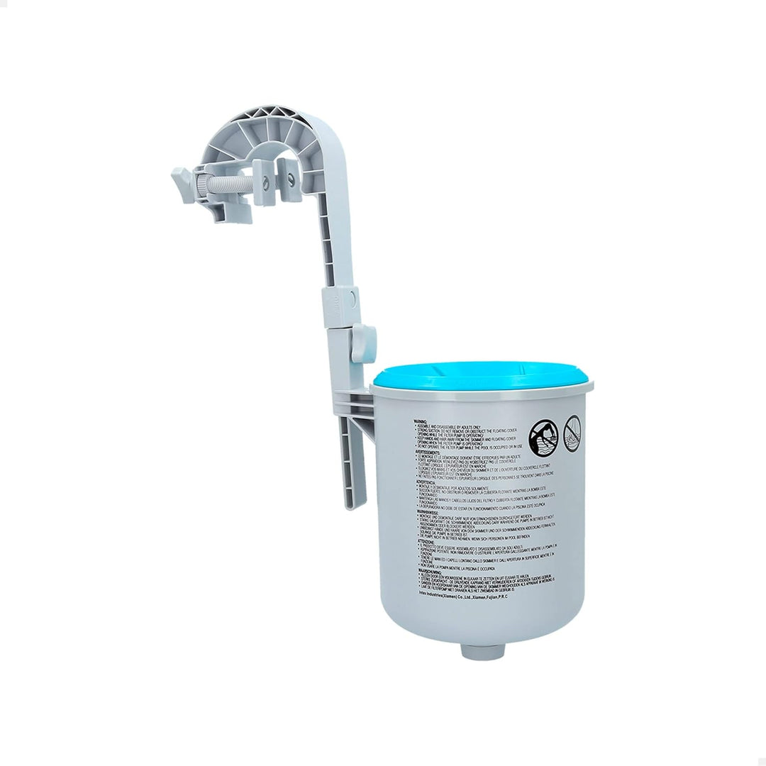 Intex Sicherheitsleiter 28077, für Pools von 132 cm Höhe, grau & Surface Skimmer - Deluxe Wall Mount