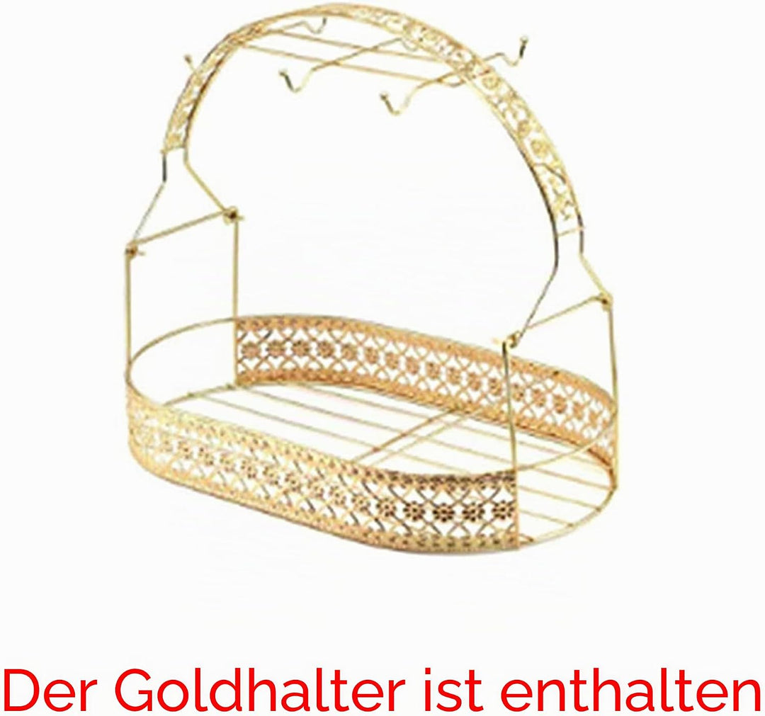 ufengke 15 Stück Einfache Englische Keramik Tee-Sets Weiss,Teekanne, Bone China Tassen &Passenden Lö