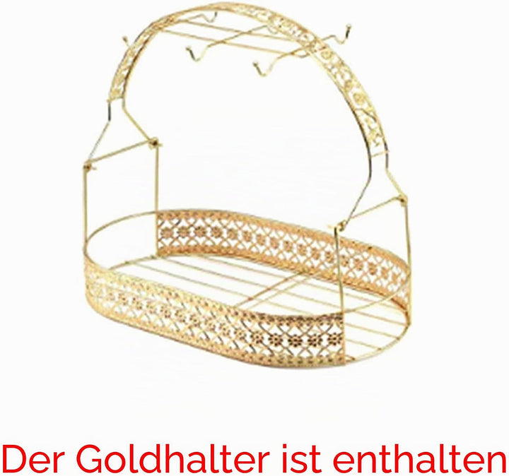 ufengke 15 Stück Einfache Englische Keramik Tee-Sets Weiss,Teekanne, Bone China Tassen &Passenden Lö