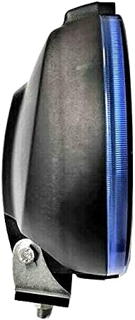 2x Fernscheinwerfer H3 Halogen 12V 24V Blau Rund E20 LED Ring Positionsleuchte