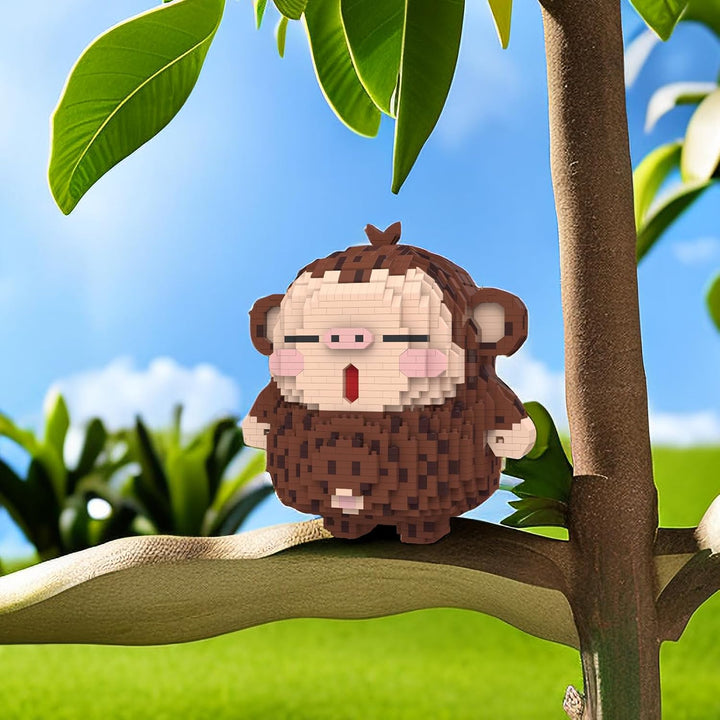 Larcele 2242 Stücke Mikro Bausteine Spielzeug Kit, Mini Bricks Bauen Bauklötze Satz KLJM-07 Mehrweg