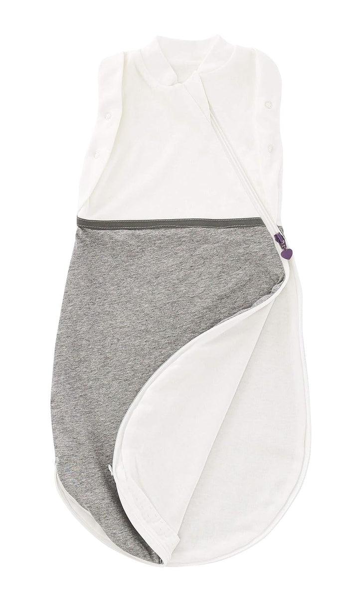 Träumeland S1000101 Puck-Schlafsack "Air" grau meliert, von 0-3 Monate, mehrfarbig