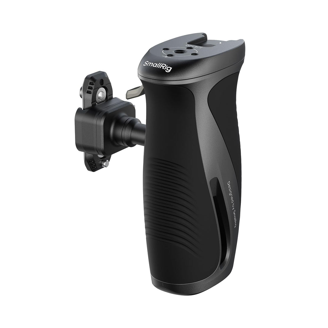 SMALLRIG Rotating Side Handle Drehbarer Seitengriff mit HawkLock“ H21 Schnellverschluss-NATO-Klemme,