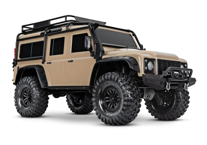 TRAXXAS Landrover Defender Ready to Race (RTR) Brushed 1:10 RC Modellauto Elektro Crawler Allradantr