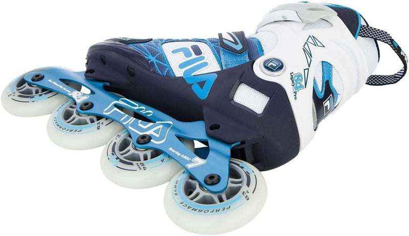 FILA Inliner Damen Legacy Pro 84, Inline-Skates mit Air Flow Belüftungssystem, Rollerblades mit bequ