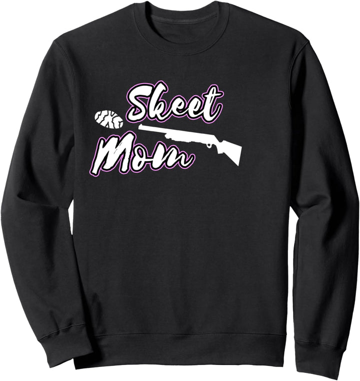 Skeet Mama Wurftauben Tontauben Sportschiessen Mutter Sweatshirt