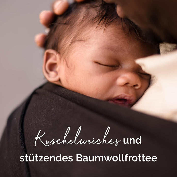 Boba Baby Tragetuch Neugeborene - Elastisches Tragetuch Baby Neugeboren - Baby Sling Tragetuch - Wei