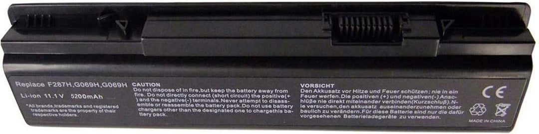 WYGUO 312-0818 451-10673 F286H F287H R988H F287F 0F287H 0G069H 0R988H Laptop Batterie Ersatz für Del