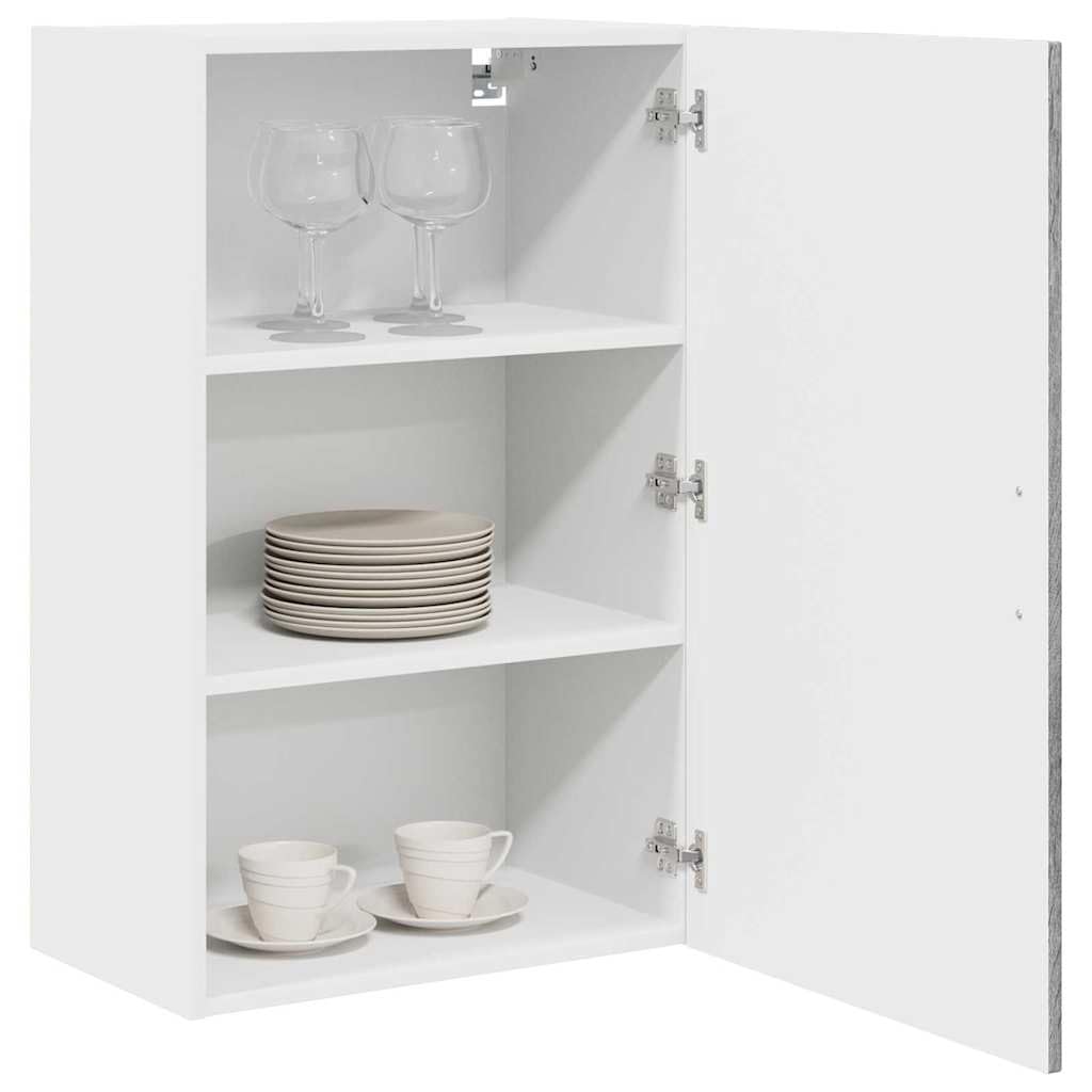 vidaXL Geschirrspülerfront Kalmar Sonoma-Grau 50 x 31 x 80 cm 50 x 31 x 80 cm Graues Sonoma, 50 x 31