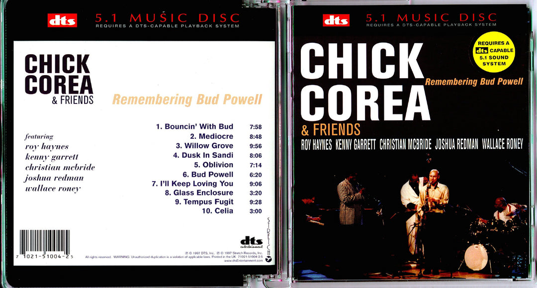 Remembering Bud Powell [DVD-AUDIO], Audio-DVD
