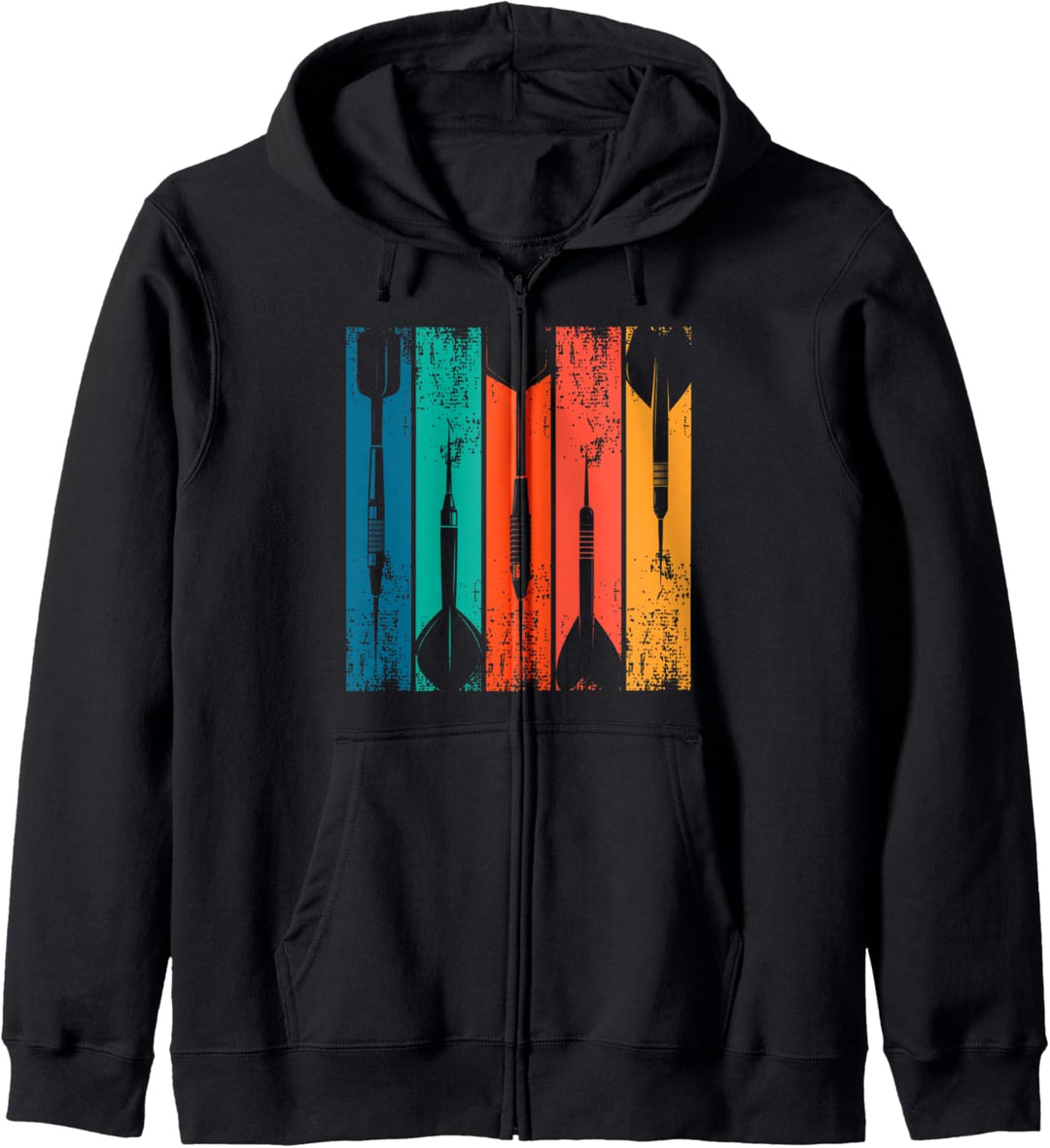 Vintage Dartpfeile Sport Turnier Dart Kapuzenjacke
