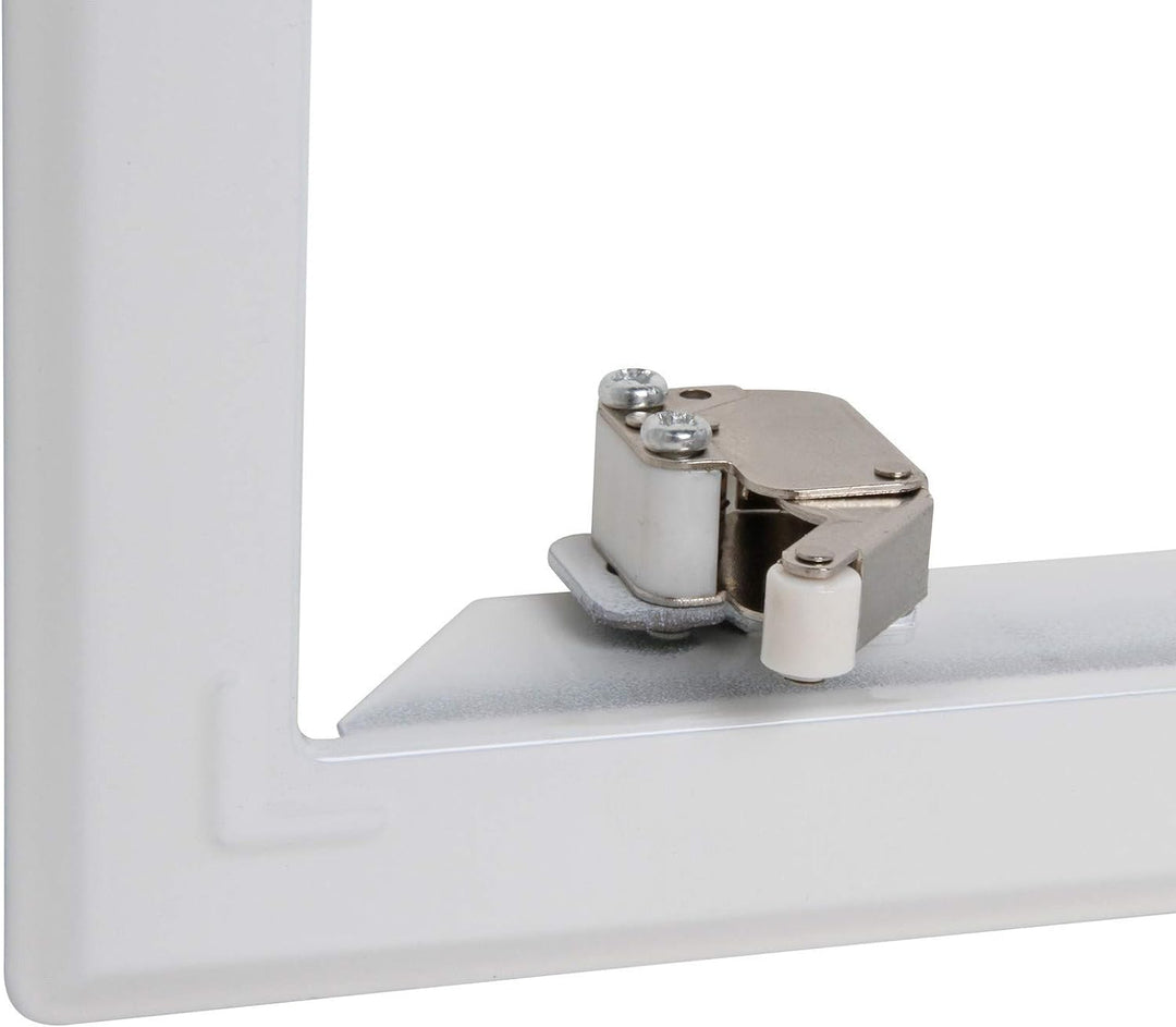 Semin A03618 Revisionsklappe, Metall, lackiert, 300 x 300 mm, für Zugang zu Techniken und Leitungen