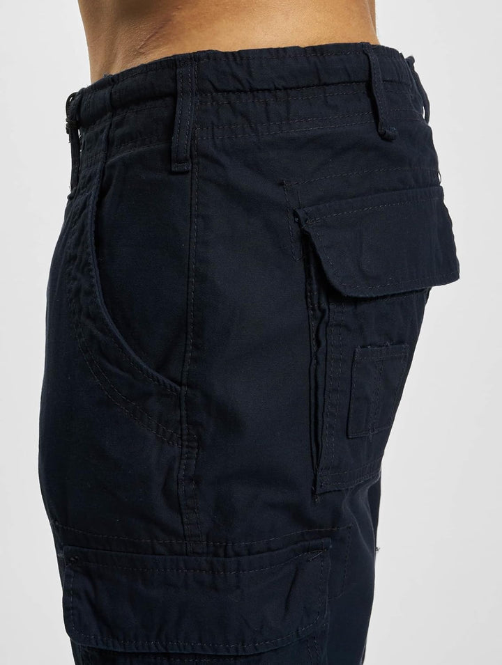 Brandit Hose Pure Vintage Slim Fit XXL Navy Blau, XXL Navy Blau