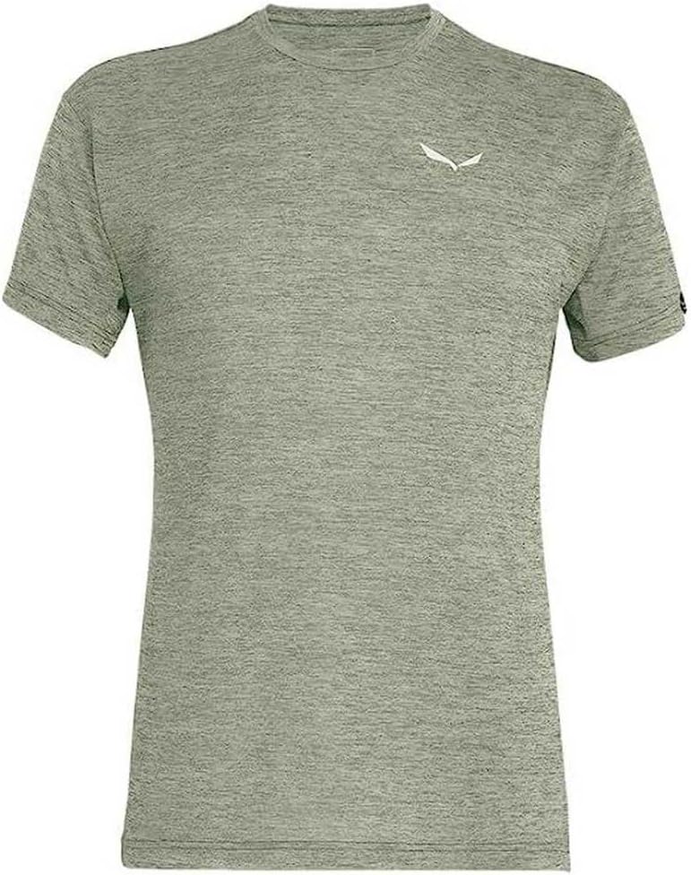 Salewa Herren Puez Melange Dry M S/S Tee Hemden & T-shirts 4XL Shadow Melange, 4XL Shadow Melange