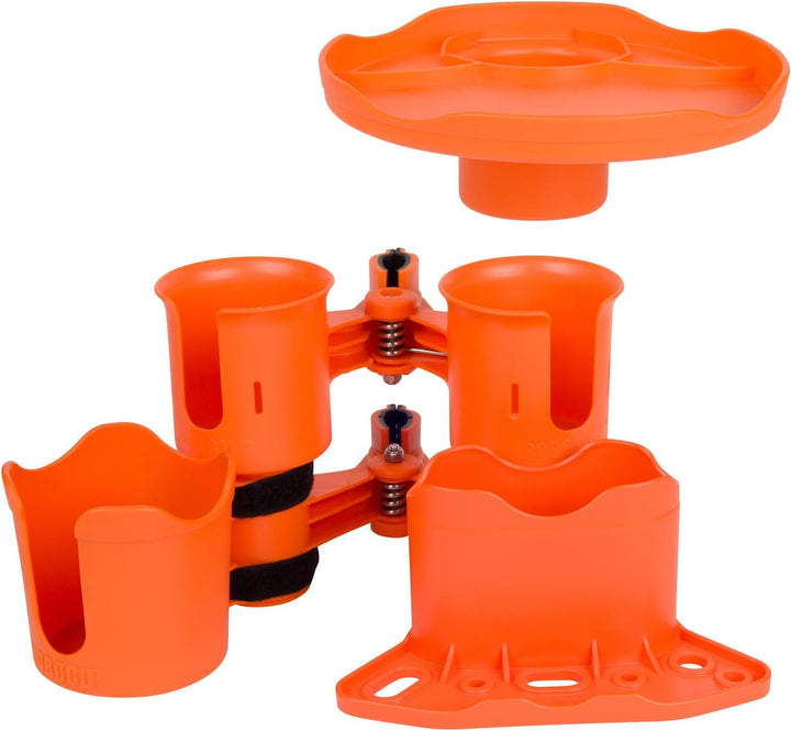 RoboCup Bester Getränkehalter für Getränke, Angeln, Strandkorb, Mikrofonständer Orange, Orange