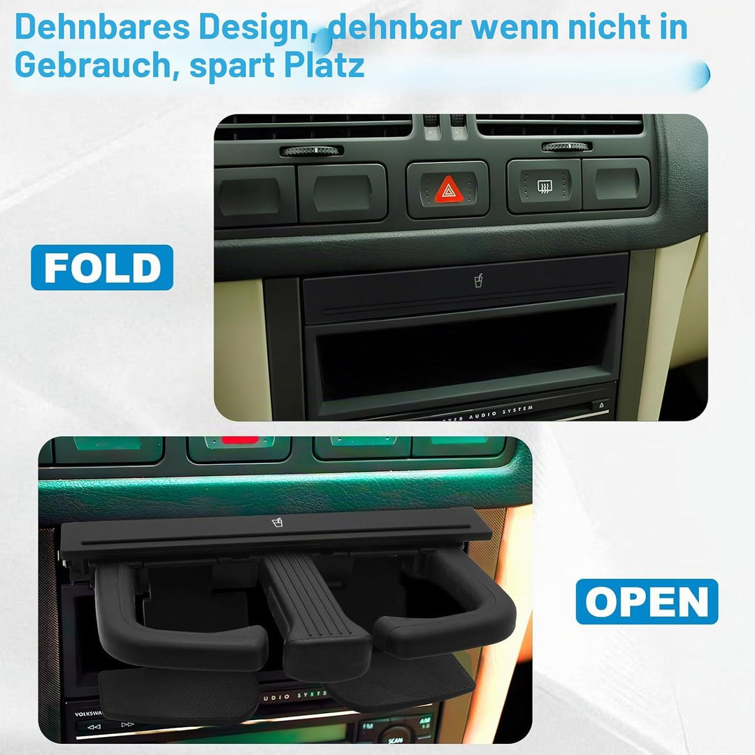 Geloo 1J0858601 8P0 885 995B Vorne Armaturenbrett Auto Getränkehalter Kunststoff Auto Armaturenbrett