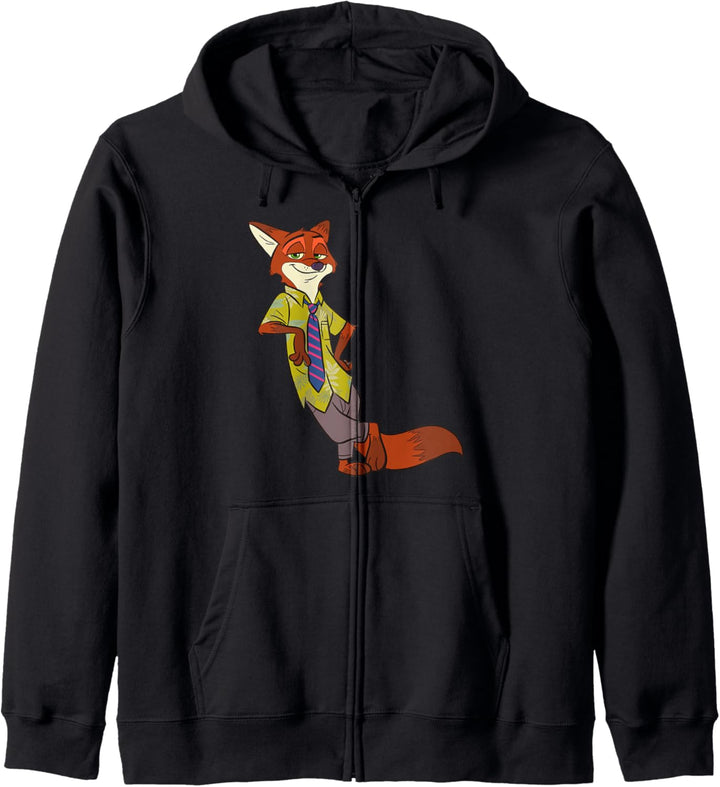 Disney Zootopia Cool Fox Nick Wilde Leaning Kapuzenjacke